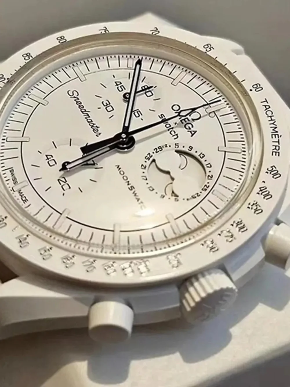 OḾEƓＡ x swatch Snoopy moonswatch mission to the moonphase bioceramic New
